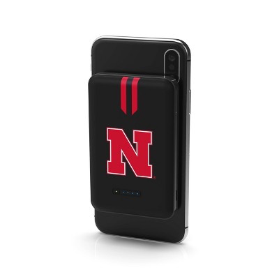NCAA Nebraska Cornhuskers 5000mAh Wireless Charging Power Bank