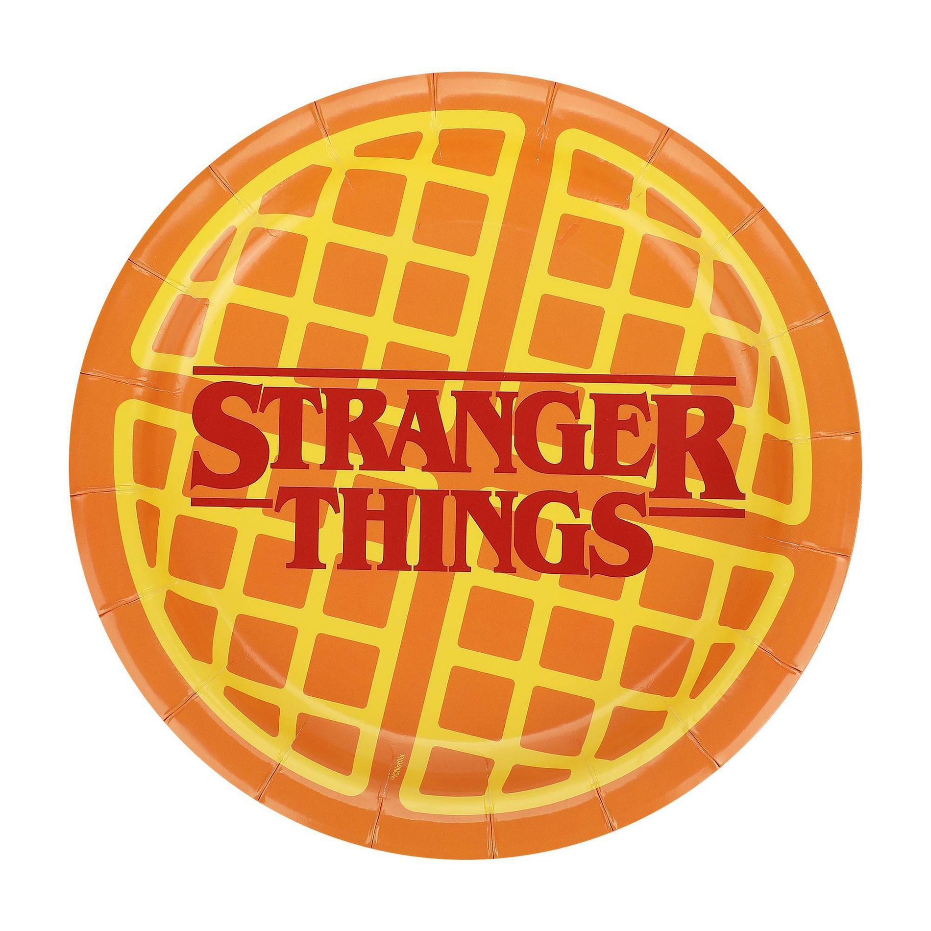 Packed Party Stranger Things 7" 8ct Paper Party Snack Plates