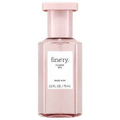 fine'ry Mini Body Mist - Flower Bed - 2.5 fl oz