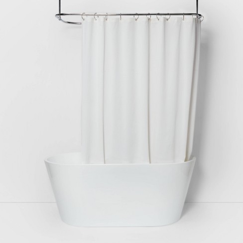 Waterproof Fabric Heavy Weight Shower, Target White Shower Curtain Liner