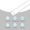 Unique Bargains Lamp and Lantern Water Cooling System Acrylic Rigid Round Pipe Clear 10" - 3 of 4