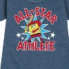 - SpongeBob SquarePants - American All Star Graphic Short Sleeve Fleece Dress - 2 of 4