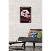 Trends International NFL Arizona Cardinals - Neon Helmet 23 Framed Wall Poster Prints - 2 of 4