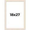 PosterPalooza | 18x27 Wide Barnwood Picture Frame, UV Acrylic, 6 Finishes - Grey, Brown, White, and Black - 2 of 4