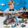 Cubimana 1356PCS Jungle Adventure Helicopter & Truck Building Set STEM Gift for Kids & Adults Ages 6 Years and Up - 3 of 4
