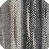 Brown Gray And Ivory Botanical Leaves Washable Indoor Outdoor Area Rug - 4 of 4