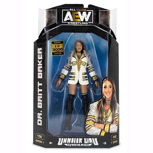 Rare 1 of 3000 Britt Baker  AEW Unmatched Series 1 Action Figure - 1 of 3