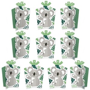 Big Dot of Happiness Koala Cutie - Table Decorations - Bear Birthday Party and Baby Shower Fold and Flare Centerpieces - 10 Count - 1 of 4