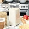 iDesign Extra Large Canister with Erasable Label - Set of 4 - Clear - 3 of 4