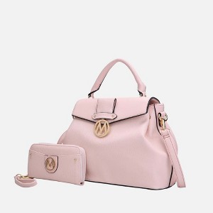 MKF Collection Aurora Women's Satchel bag with Wallet by Mia k - 1 of 4