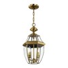 Livex Lighting Monterey 2 - Light Pendant in  Antique Brass - 4 of 4