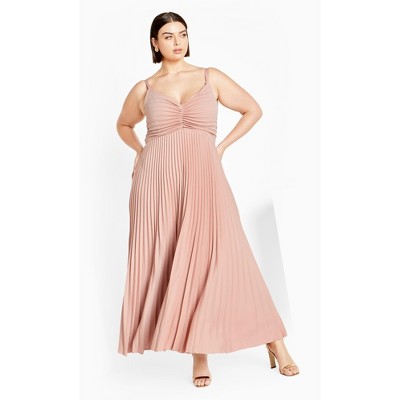 Women's Plus Size Ariana Maxi Dress - vintage rose | CITY CHIC