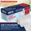 MEDca Medical Grade Gauze Bandage Rolls - Stretch Bandage Wrapping for Dressing all Types of Wounds and First Aid Kits - 2 of 4