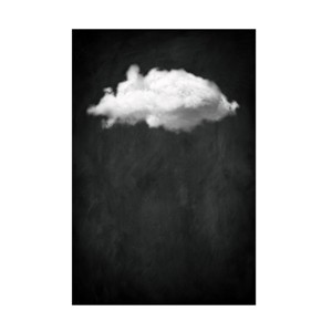 Canvas Wall Art - Aureous   'Black Cloud No1' Wall Art for Living Room, Bedroom, or Office Décor by Trademark Fine Art - 1 of 4