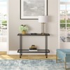 Console Table in Black - Henn&Hart - 4 of 4