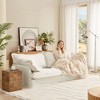 CAVINAS 87.4" Modern Deep Seat Cloud Couch, Comfy Upholstered Sofa with Multiple Large Soft Pillows - 4 of 4