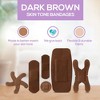 Tru-Colour Skin Tone Shade Adhesive Bandage Assorted Shapes, Dark Brown - image 4 of 4