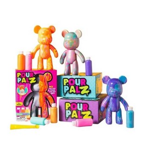Toy Monster Pour Palz DIY Paint Bear "Colors May Vary" - 1 of 4