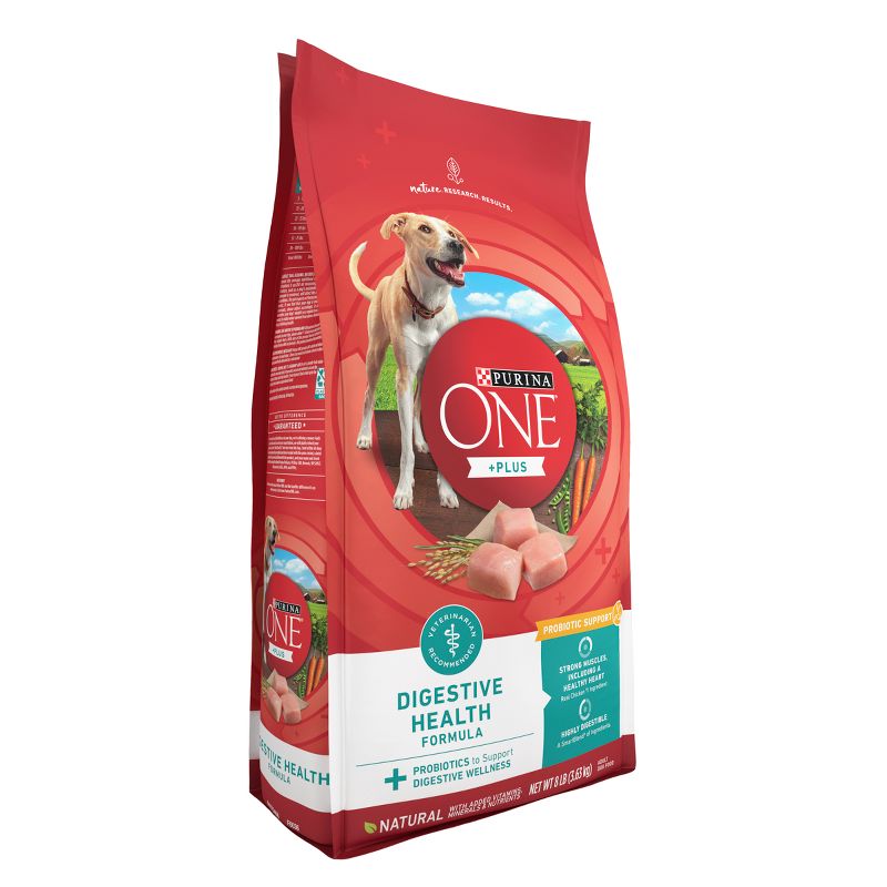 Purina ONE SmartBlend Digestive Health with Probiotics Chicken Adult Dry Dog Food, 5 of 9
