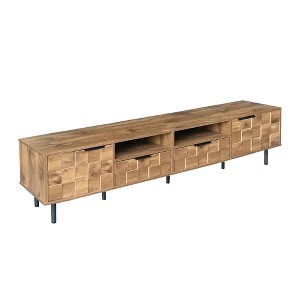 Dexmalle Mid Century TV Stand with 2 Drawers - 1 of 4