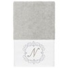 Linum Home Textiles 100% Turkish Cotton MONICA 3PC Embellished Towel Set - 3 of 4