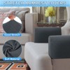 Unique Bargains Non Slip Scratch Resistant Soft Armchair Slipcovers with Twist Pins 2 Pcs - 4 of 4