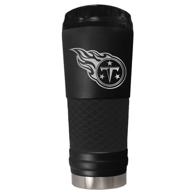 NFL Tennessee Titans The Stealth Draft 24oz Powder Coated Laser Etched Vacuum Insulated Tumbler