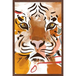 Trends International Year Of The Tiger Framed Wall Poster Prints - 1 of 4