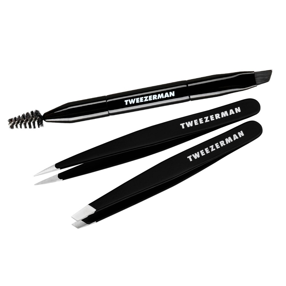 Photos - Other Cosmetics Tweezerman Eyebrow Shaping Set - 3Pc 