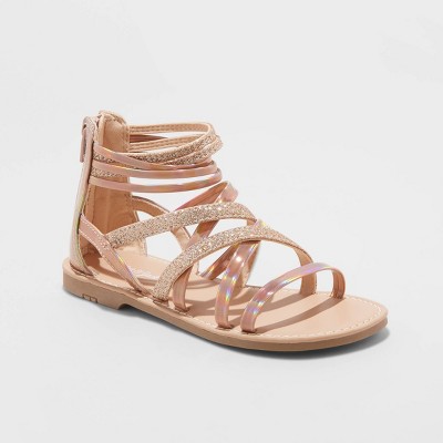 sparkly gladiator sandals