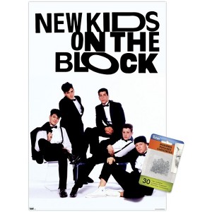 Trends International New Kids on the Block - Tuxes Unframed Wall Poster Prints - 1 of 4