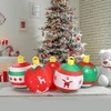 ChicFurnit Inflatable Holiday Decorations Christmas Ball Blow Up Display for Outdoor Yard Celebration, Multicolored, 84.7"*37.4"*33.1" - 2 of 4