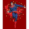 Women's Superman Christmas Lights T-Shirt - 2 of 4