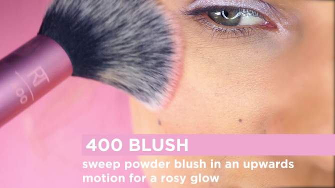 Real Techniques Ultra Plush Blush Makeup Brush, 2 of 8, play video