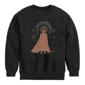 Boys' - Disney - Thanks I Get King Magnifico Graphic Long Sleeve Fleece Sweatshirt - 1 of 4