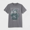 Latino Heritage Month Adult Short Sleeve Walter Mercado Graphic T-Shirt - Charcoal Gray - 2 of 3