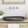vidaXL Basin Gray (55-65) x (40-50) x 6 cm River stone - 2 of 4