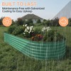 COZONY Galvanized Raised Garden Bed, Tall Metal Planter Box for Vegetables, Flowers and Herbs - 4 of 4