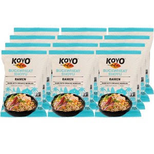 Koyo Buckwheat Shoyu Ramen - Case of 12/2.1 oz - 1 of 4