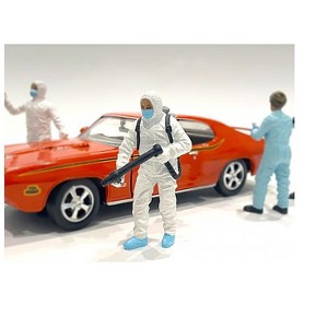 Hazmat Crew Figurine I for 1/24 Scale Models by American Diorama - 1 of 3