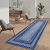Hallway Runner  Rug Washable Soft Carpet - Non Slip Modern Floor Runner for Bedroom, Kitchen, Living Room - 3 of 4