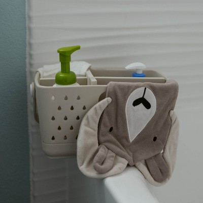 Adorable Beige Cotton Critter Mitt Washcloth Glove