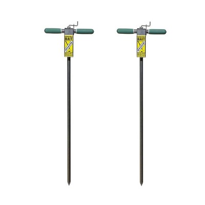 Yard Butler Gopher And Mole Control Steel Poison Bait Applicator Spike 2 Pack Target