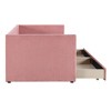 NicBex Twin Size Corduroy Daybed with 2 Drawers,Sofa Bed Frame for Bedroom,Living Room,Apartment - 4 of 4