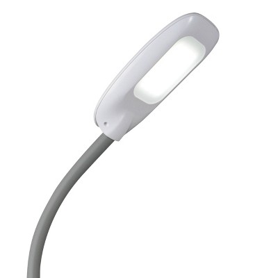 ClearSun White LED Floor Lamp with Adjustable Magnifier - 22.5"