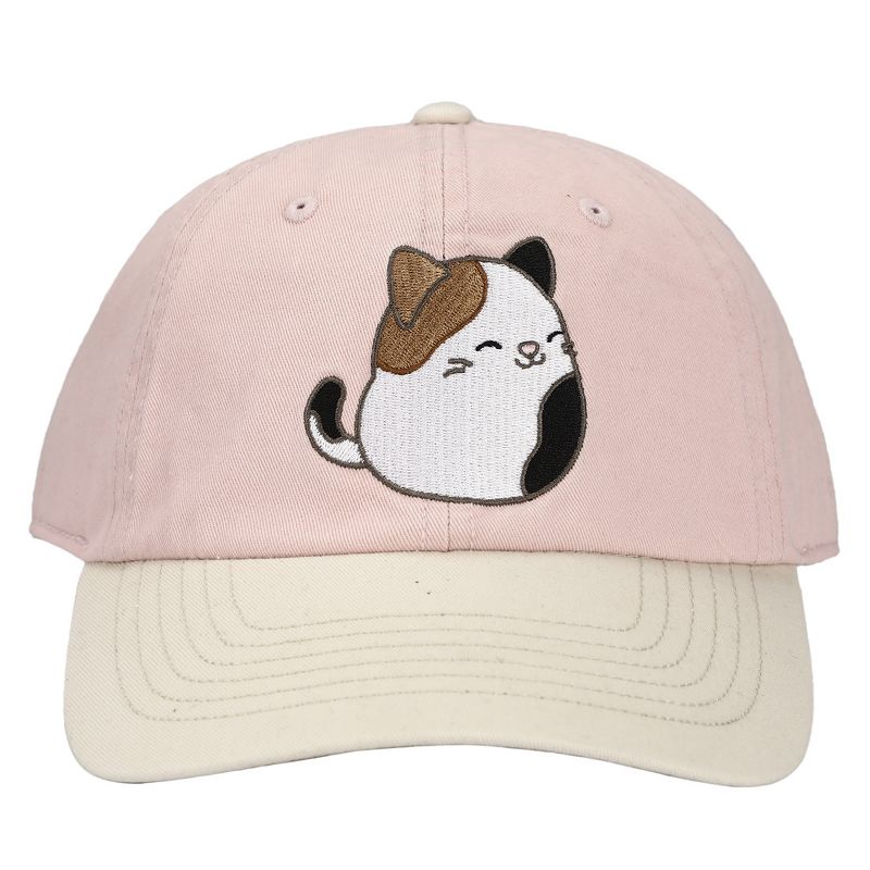 Squishmallows Cam The Cat Pink Traditional Adjustable Hat, 1 of 6