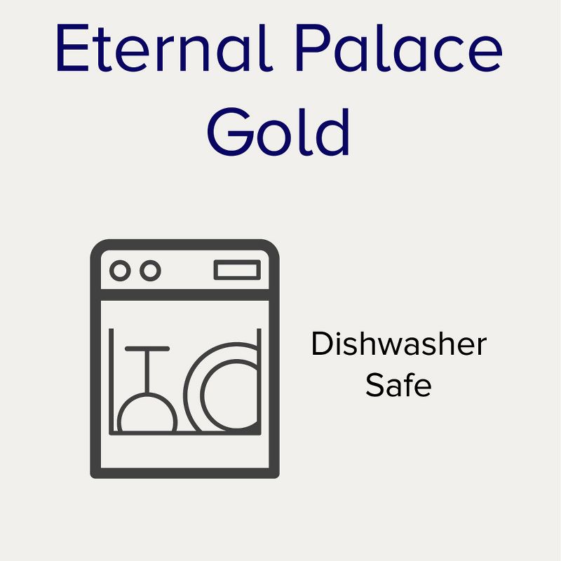 Noritake Eternal Palace Gold Set of 4 Soup Bowls, 5 of 6