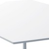 NicBex Dining Table Kitchen Table Modern Octagonal Table with MDF Table Top Metal Base Dining Table for Kitchen and Dining Room - 4 of 4