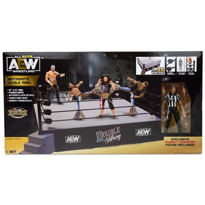 Photo 1 of AEW Authentic Scale Ring Playset w/ Aubrey Edwards