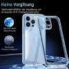 Reiko High Quality 2X Clean PC and TPU Bumper Case In Clear For Apple iPhone 14 Pro - 3 of 4